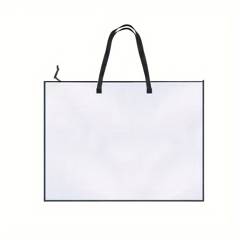 Art Briefcase Organizer Zipper Storage Folder For Artwork Posters Scrapbooking