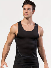 Breathable Quick Drying Sports Tank Top Men's Casual High Stretch Tank Top