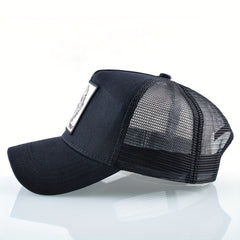 Animal Embroidered Baseball Cap for Men