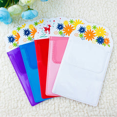 Nurse PVC Flower Pattern Pen Pocket Protector