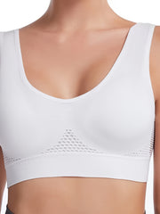 3pcs Wireless Sports Bras - Comfy & Breathable Workout Bra