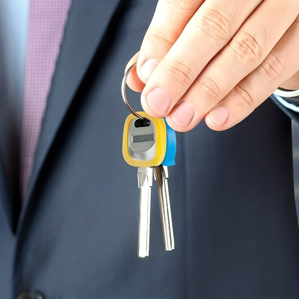 32pcs Key Caps Covers Tags Key Ring Combo Key Identifier Label ID