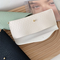 Leather PVC Sunglasses Case in Various Colors