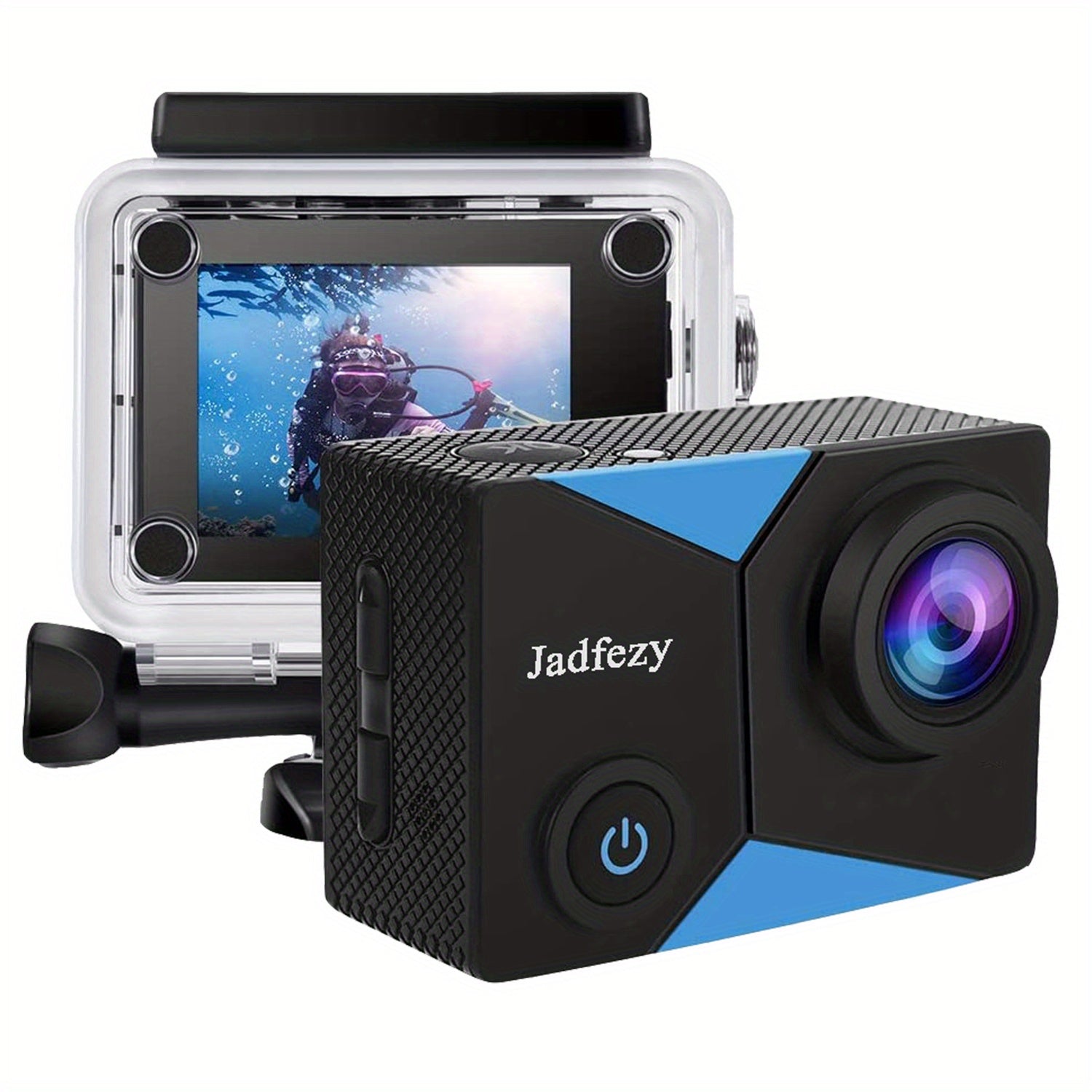 FHD Action Camera 1080P 30M Waterproof 12MP with Accessories Kit
