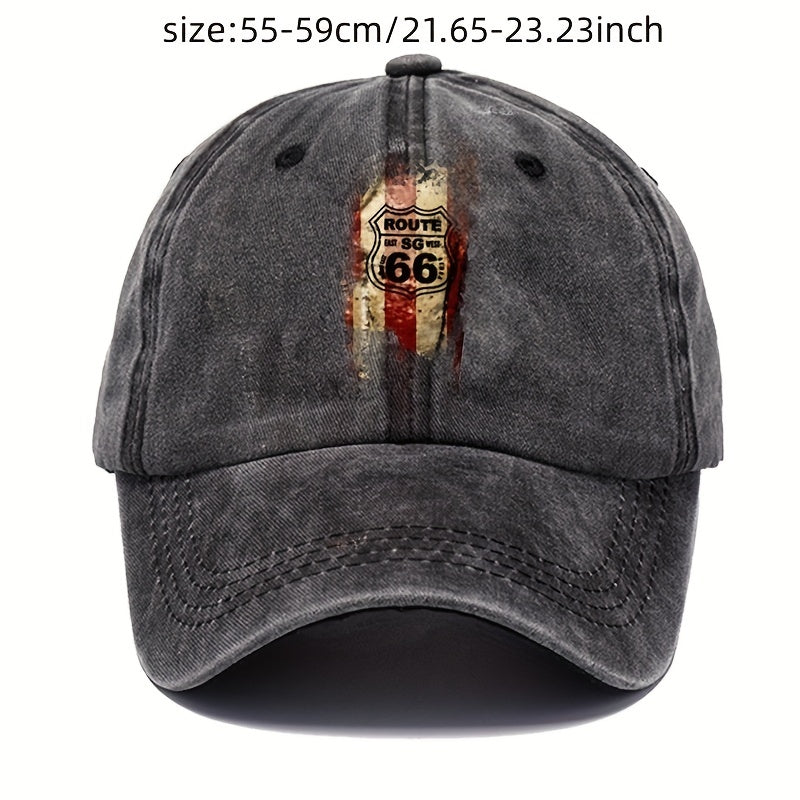 Vintage Washed Distressed Dad Hat Unisex Adjustable Sun Hats For Men Women