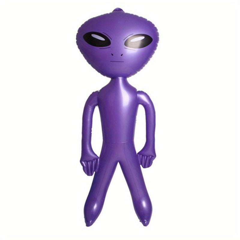 1pc PVC Inflatable Alien Doll Halloween Party Decorations