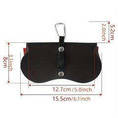 Animal Glasses Case Cover PU Leather Eyewear Accessory