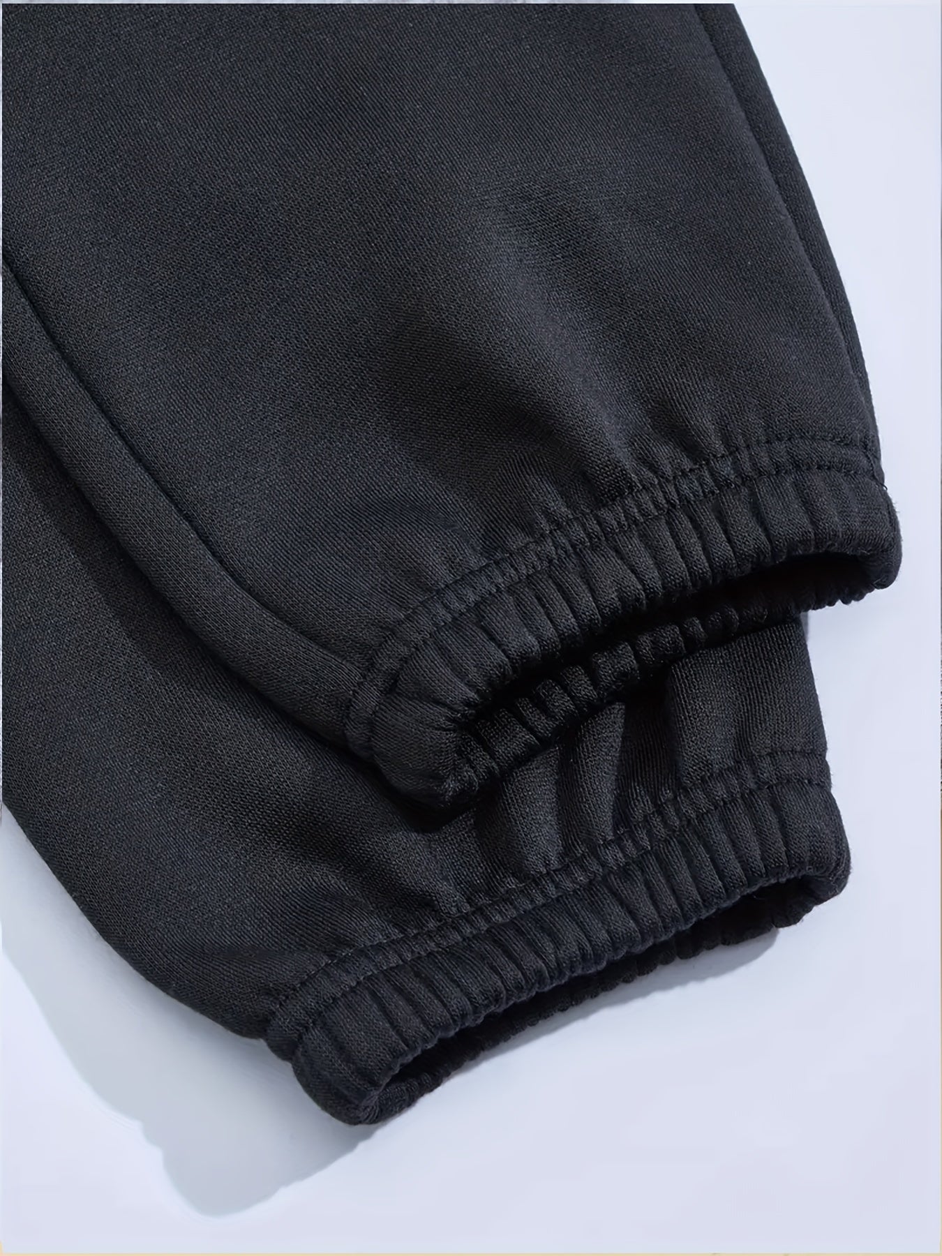 3pcs Girls' Basic Jogger Sweatpants Elastic Waist Thin Casual Sports Trousers