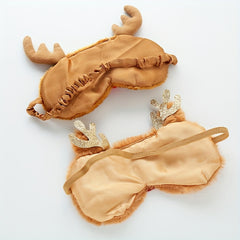 Christmas Plush Sleeping Eye Mask Blackout Blindfold