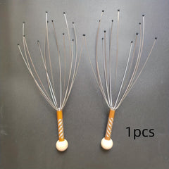 Head Scalp Massager Head Scratching Massage Claws Octopus Head Massager