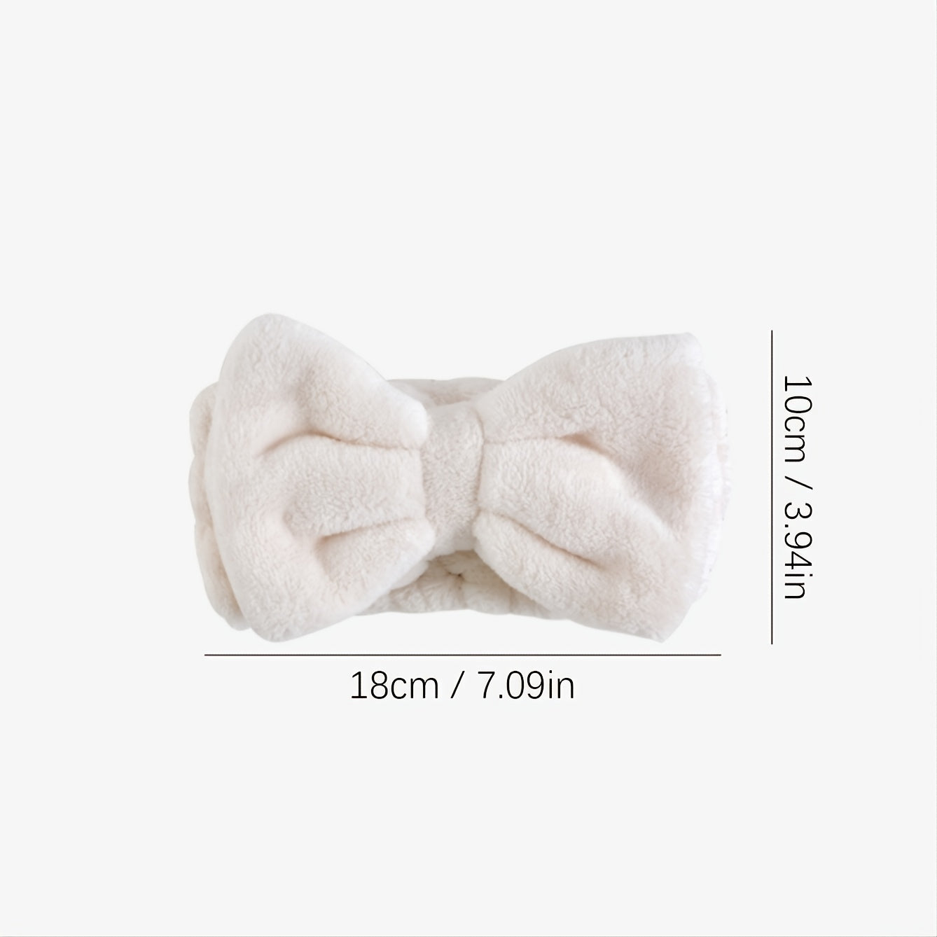 Microfiber Bowtie Headband for Girls and Women