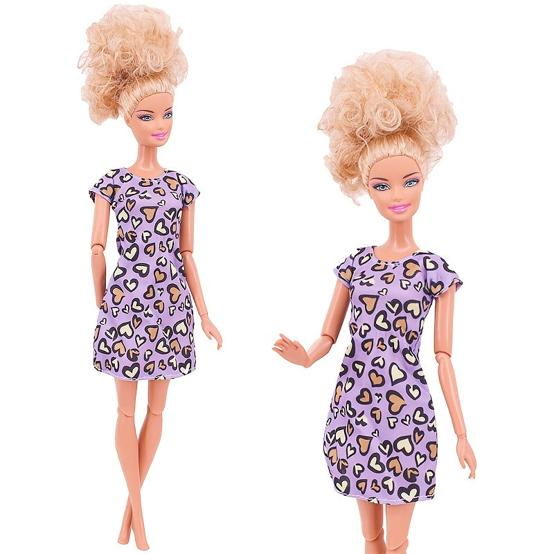 30 Cm 11 8'' Girls Doll Girls Toy Dressed Up Dress Casual Dress Children