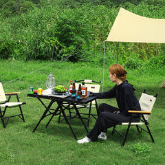 Portable Folding Table X Aluminum Alloy Table Outdoor BBQ Camping Picnic