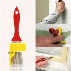 Paint Edger Tool Handheld Roller Brush for Wall & Ceiling Finishes