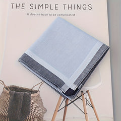 3pcs Men's Handkerchiefs in Beige & Gray