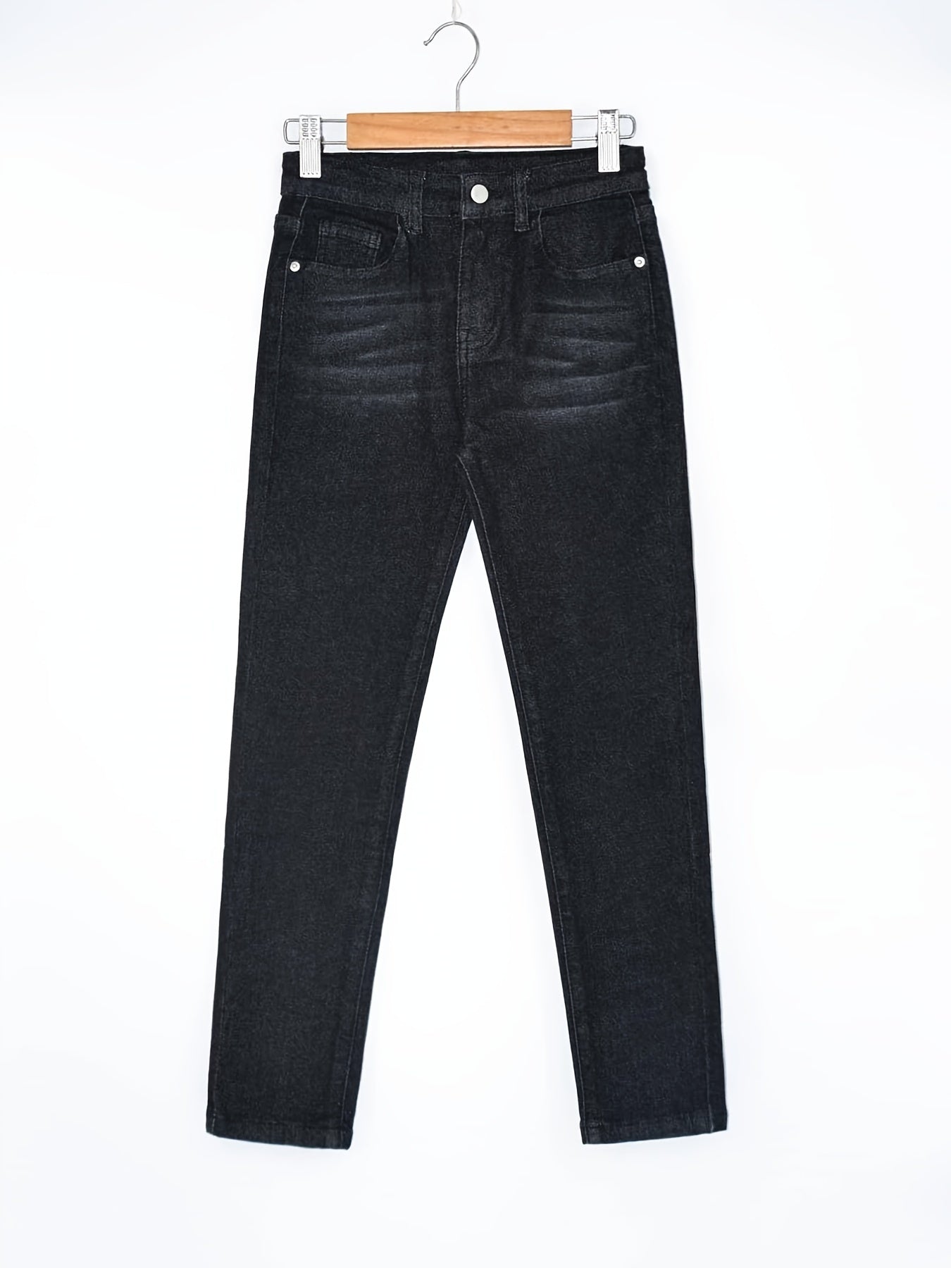 Girls Ripped Jeans Skinny Slim Fit Denim Pants