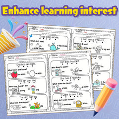 Kids Comprehension Book: Engaging Stories & Writing Activities