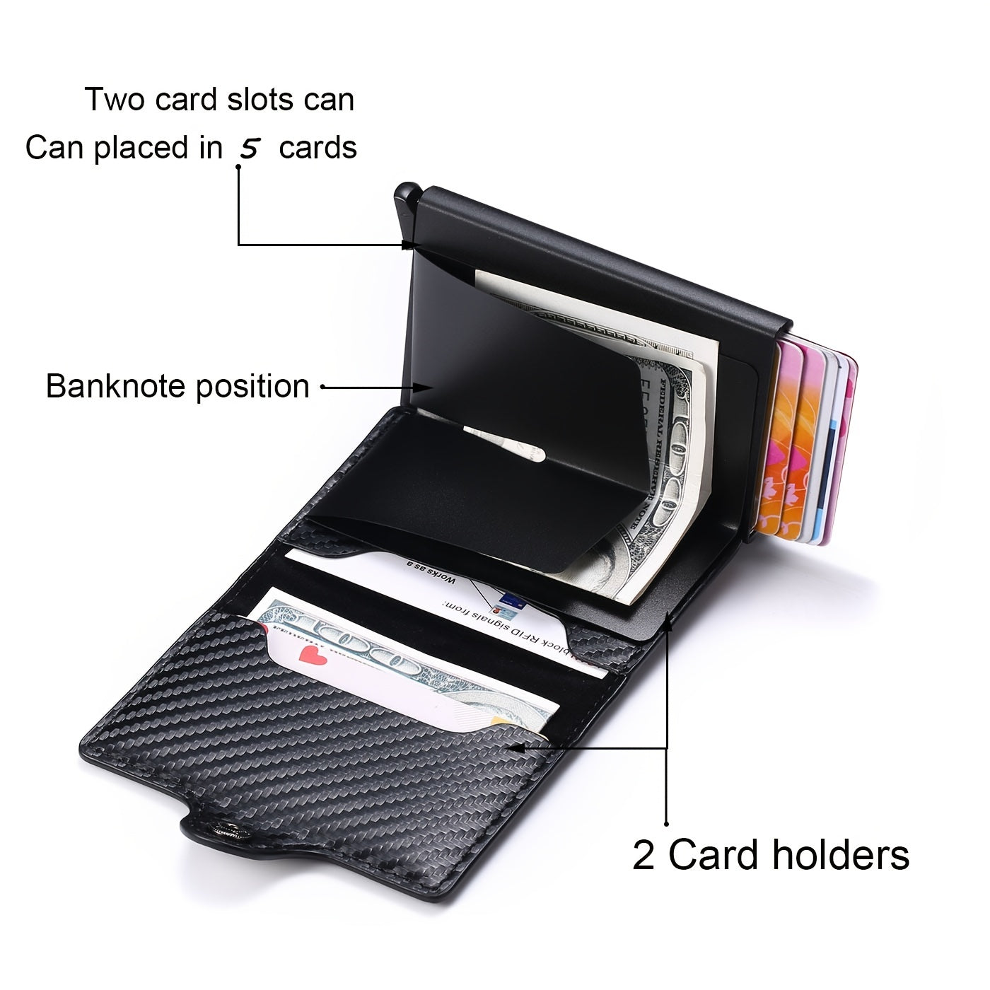 RFID Blocking ID Credit Card Holder