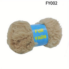 Soft Yarn Faux Mink Fur Yarn For DIY Knitting And Crocheting