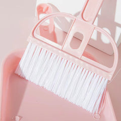 Mini Cleaning Brush & Dustpan Set for Table and Pets