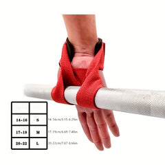 2pcs Non Slip Fitness Wrist Straps Barbell Lifting Wristband
