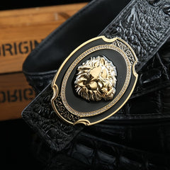 Men's Belt Double sided Cowhide Leather Reverse Edg