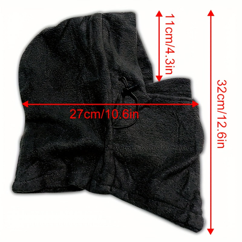 Adjustable Thermal Fleece Balaclava for Outdoor Sports & Halloween Decorations