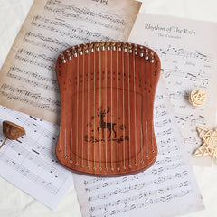 17 String Harpika Lyre Harp: Easy Music Learning