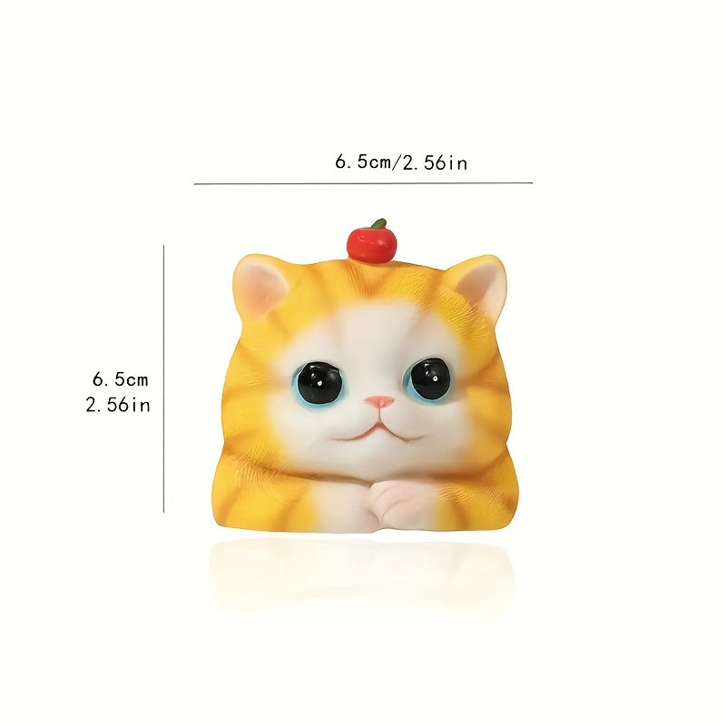 3D Resin Cat Switch Sticker Decorative Wall Sticker Light