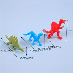 50pcs Mini Dinosaur Figure Toys Creative Animal Model Toys Sets