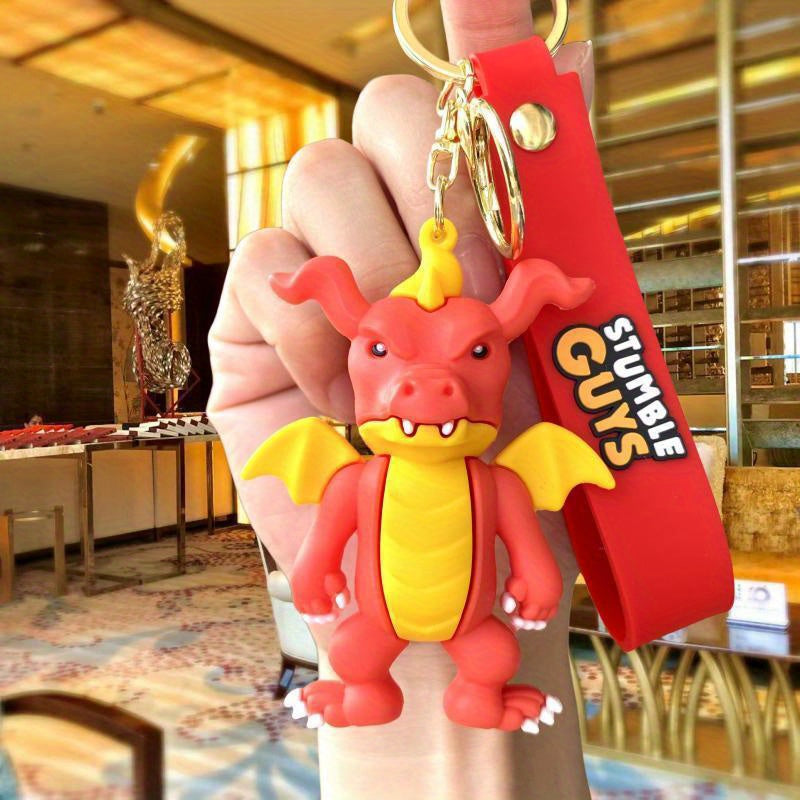 Cute Cartoon PVC Bag Pendant Car Key Chain