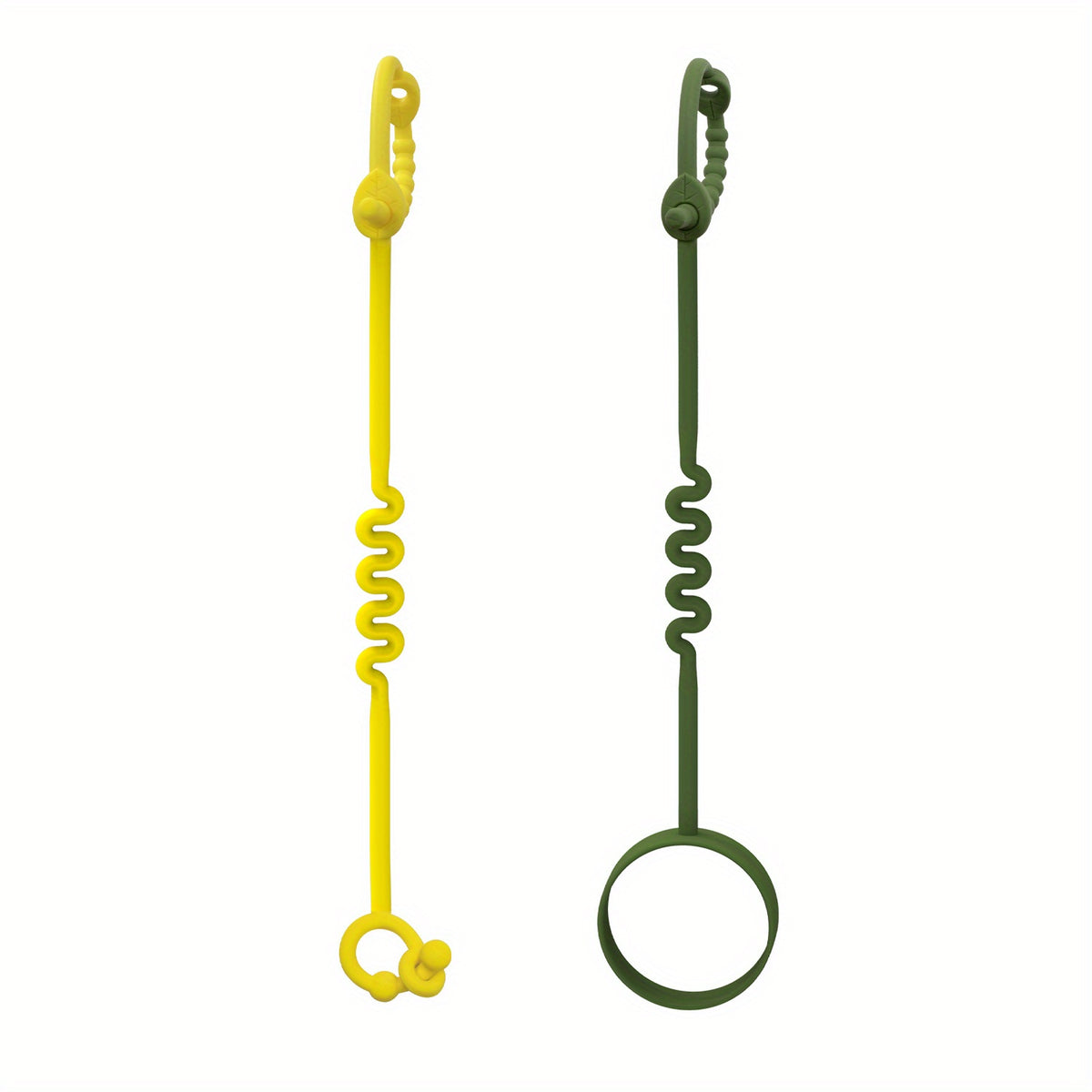 Toy Safety Straps Pacifier Holder Clip Self Adjusting Baby Toddler Bottle Straps
