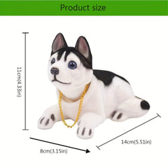 Shaking Head Dog Car Ornament Lucky Cartoon Decoration