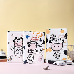 Milk Ranch Girl Heart Handheld Book Beauty Student Leather Diary Book