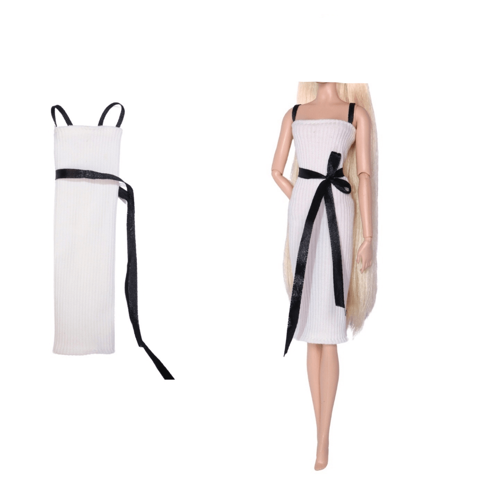 Elegant Tight Fitting Dress for 1 6 Doll