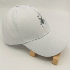 Spider Embroidery Baseball Cap Lightweight Sun Hat Unisex Adjustable Dad Hats
