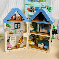 1000 pcs House Building Blocks Openable & Closeable Mixed Colors