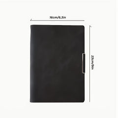 Personalized Faux Leather A6 Binder Notebook Set