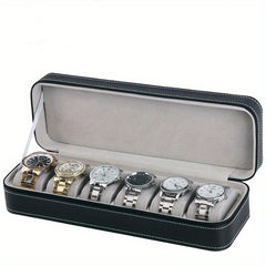 8 Grid PU Leather Glasses Display Box Sunglasses Storage Box