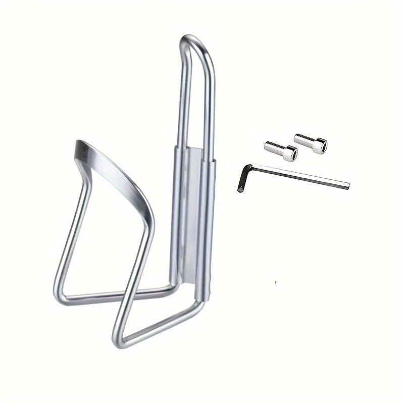 Aluminum Bike Water Bottle Holder - Secure Mount for Mountain and Road Bikes