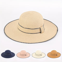 UV Protection Wide Brim Sun Hat Straw Beach Hats