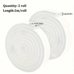 Grey Insulation Tape 2M1 - Weather Stripping Draught Exclude