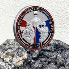 First Responders Courage Challenge Coin Gift for Collection