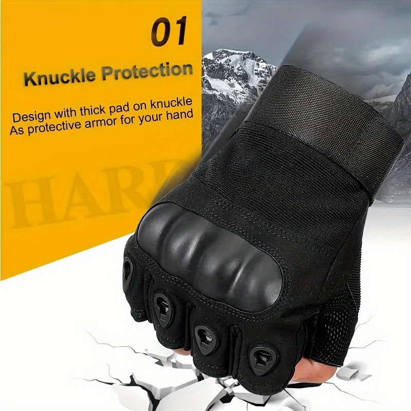 Men's Half Finger Climbing Gloves for Cycling Training