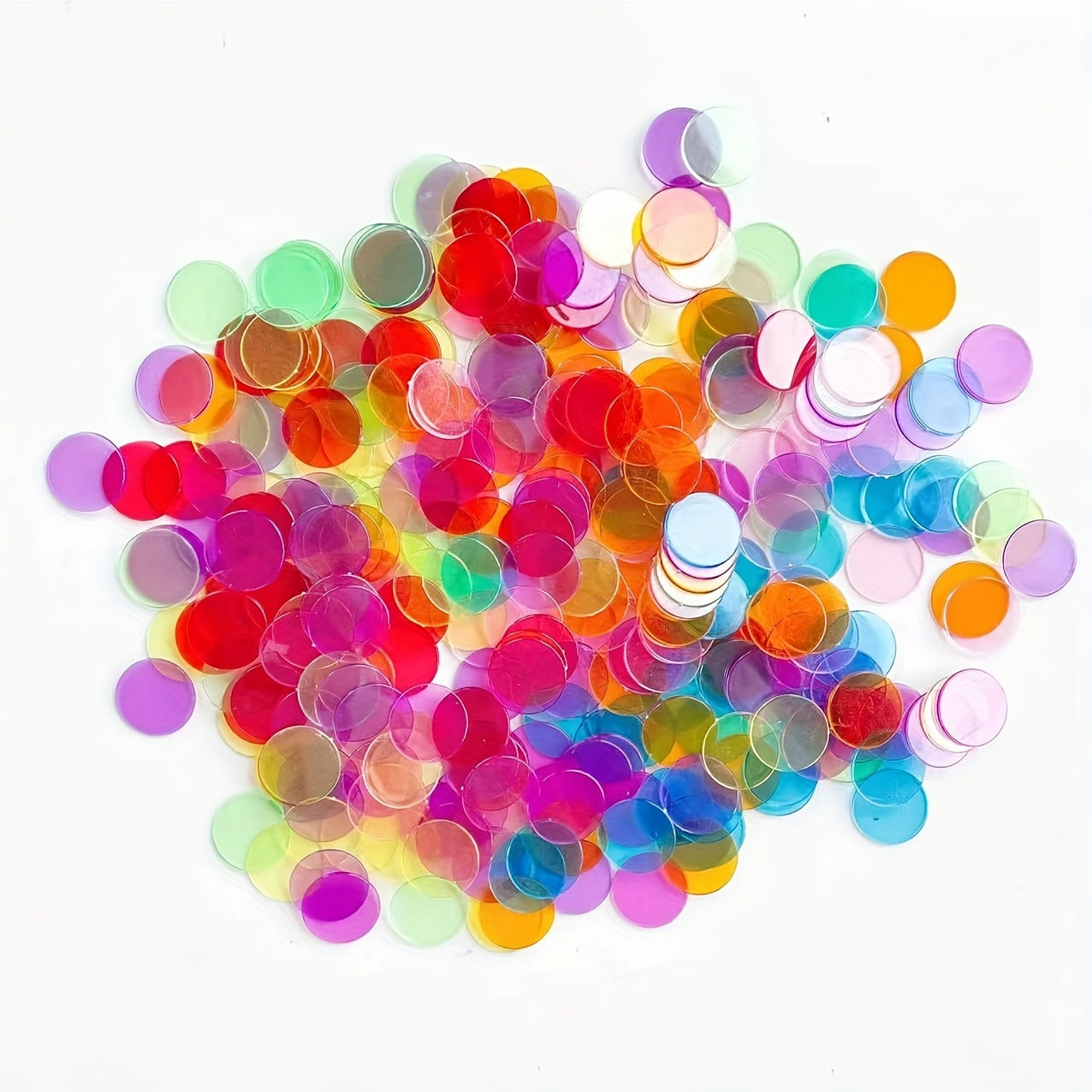 50pcs-300pcs Transparent 8 Counting Markers Clear Counter