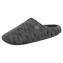 Memory Foam Cotton Lining House Shoes Closed Toe Non Slip Slippers