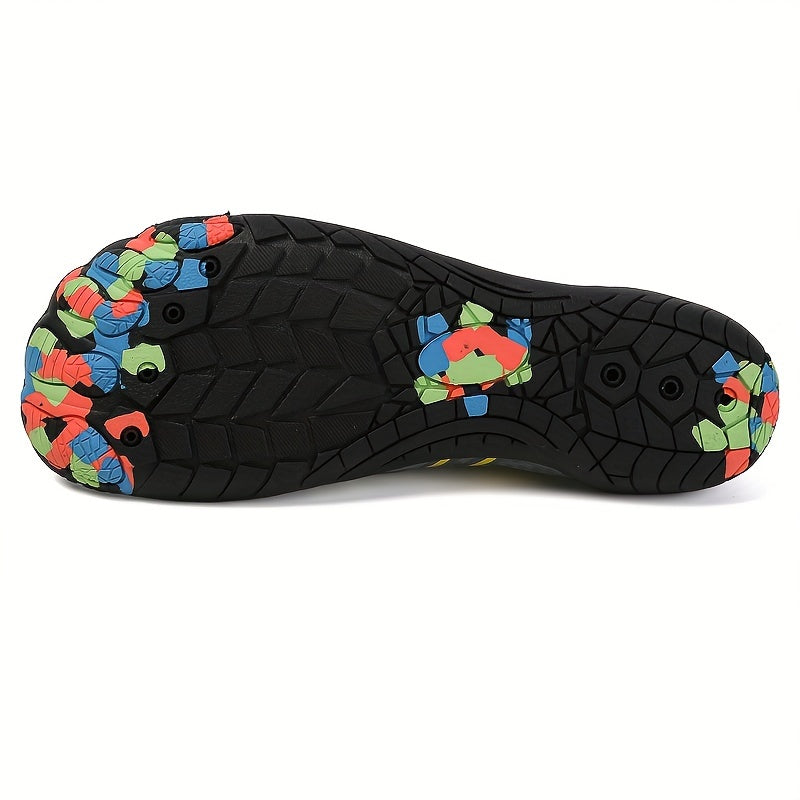 Men's Bare Water Shoes Adjustable Buckle Breathable Quick Dry Non Slip
