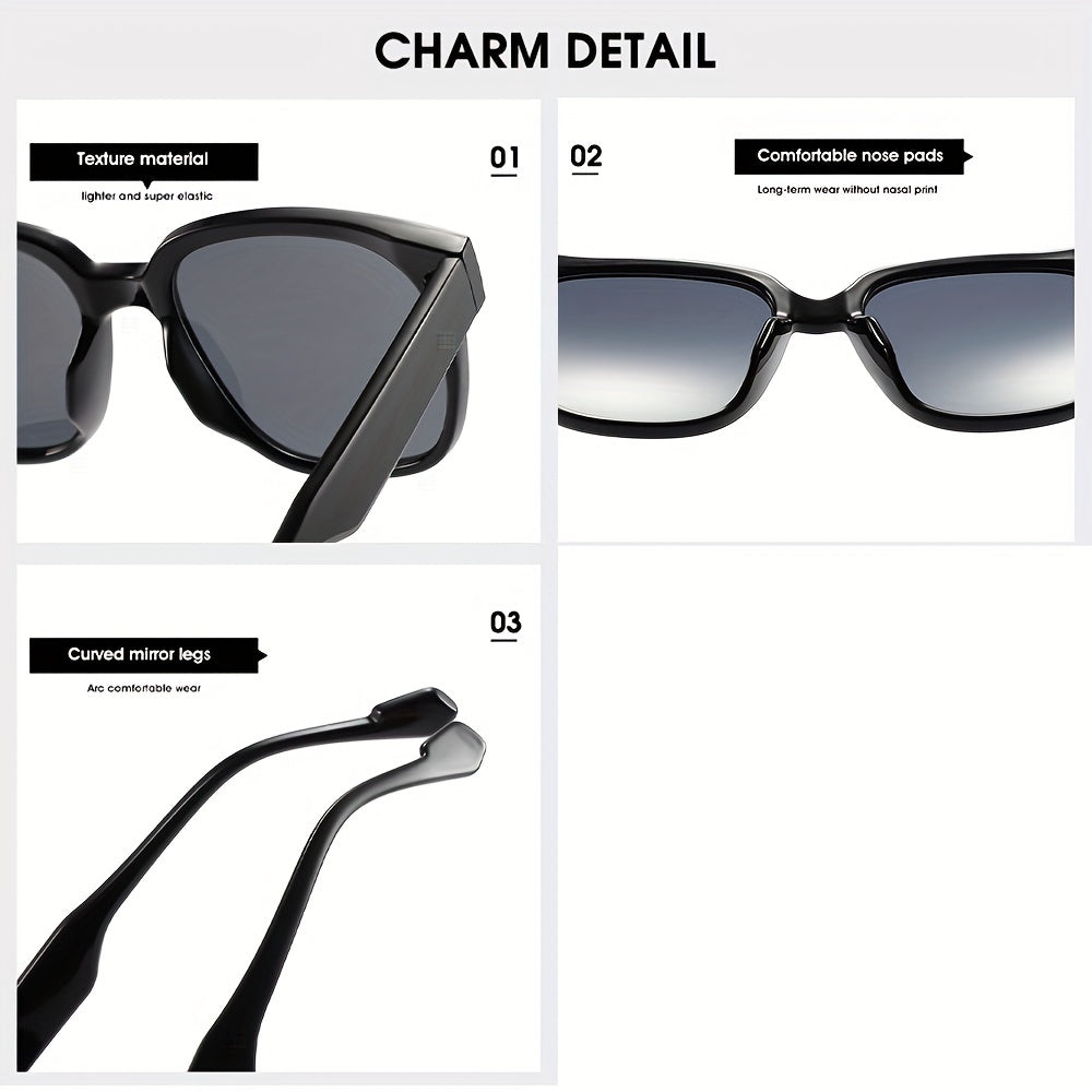 Large Frame PCUV400 Sunscreen Sunglasses