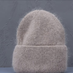 Warm Winter Hat Beanie Solid Adult Head Cover Cap