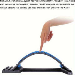 Adjustable Lumbar Relaxer Magnetic Therapy Back Stretcher Pillow